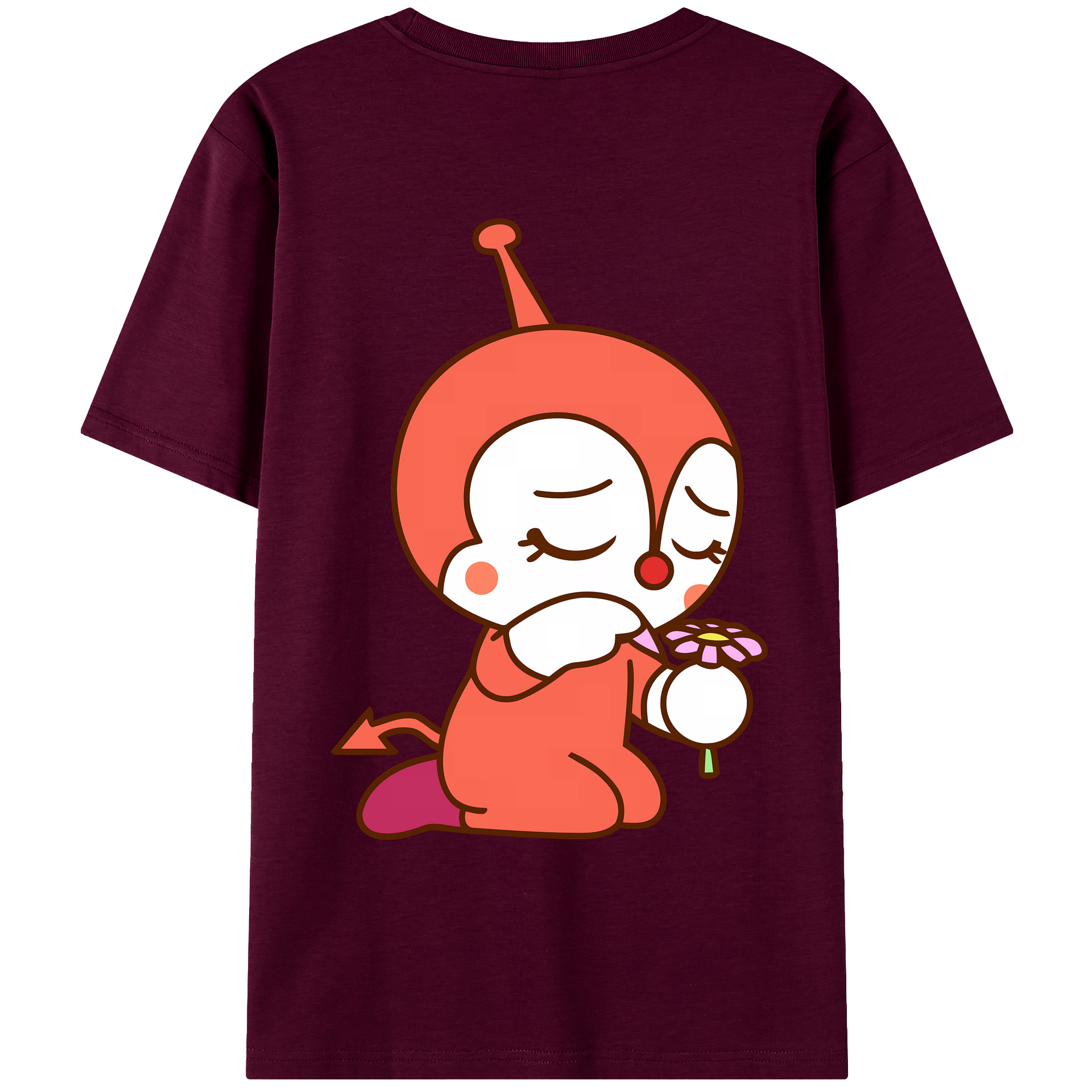 （画像用） アンパンマン Anpanman レディース半袖Tシャツ(バックプリント)